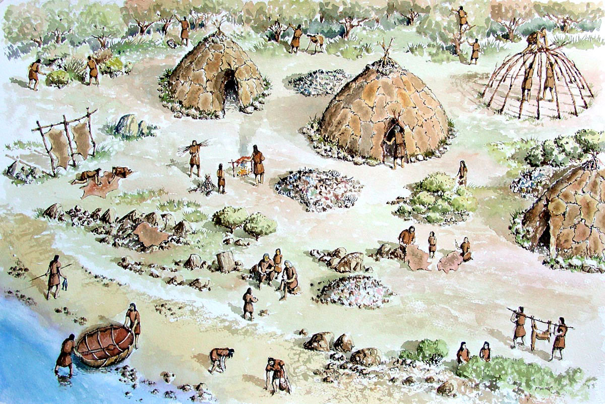 mesolithic age houses